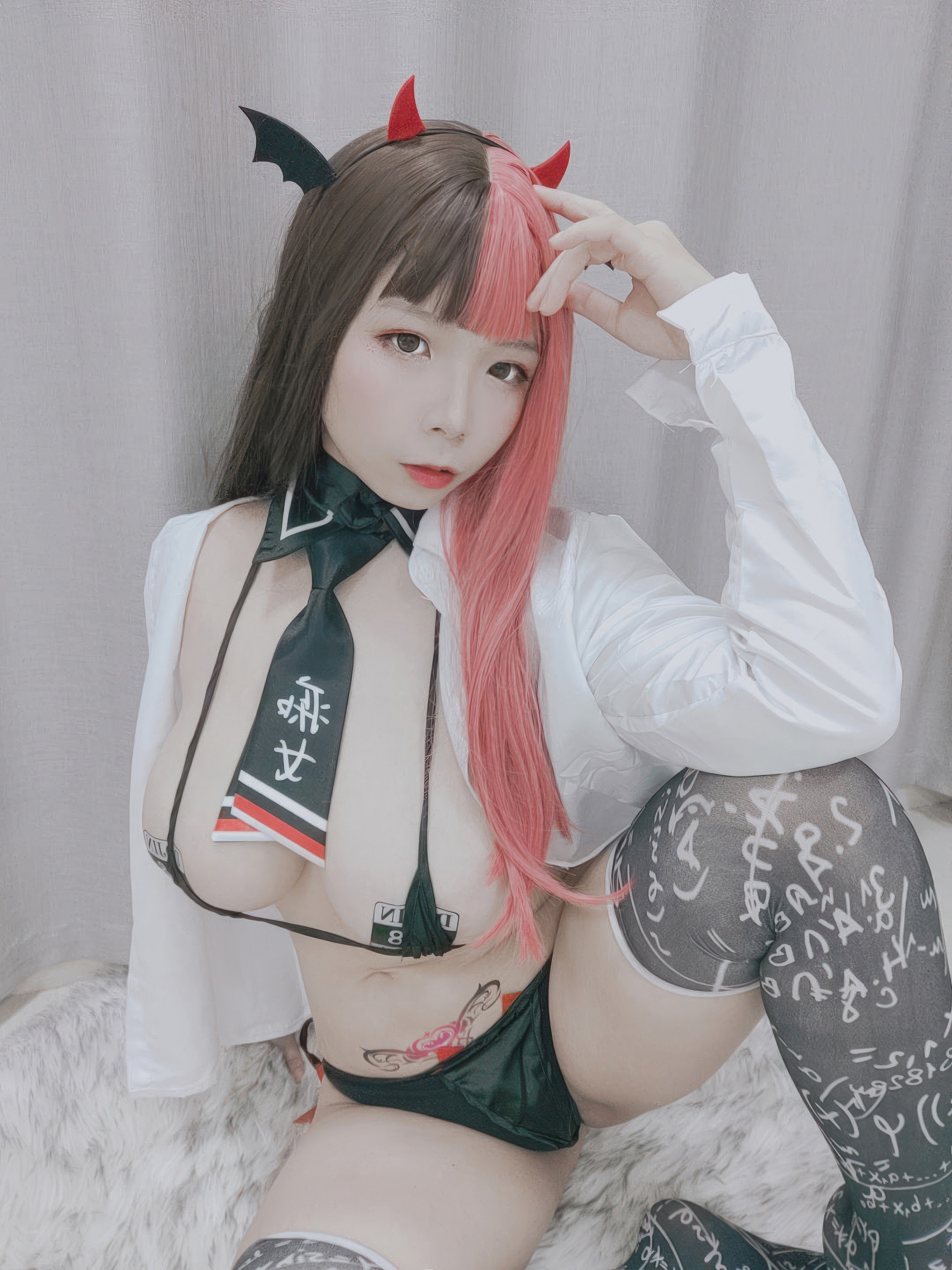 图片[1]-无颜小天使wy – NO.026 恶堕痴女[33P]-XikXak